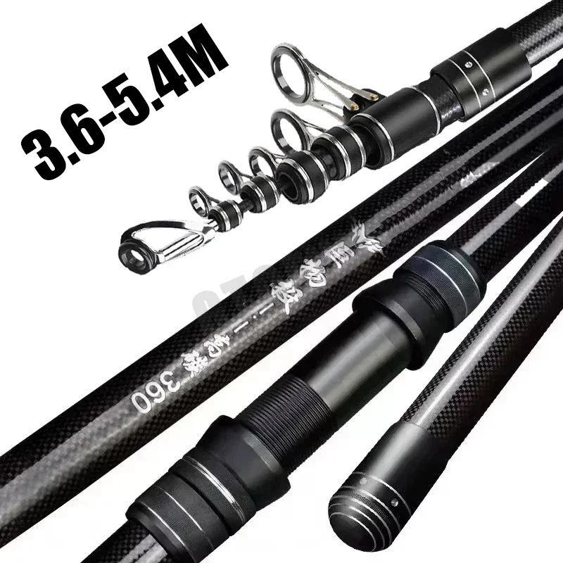 Fishing Rod Surf - Canna da Pesca Telescopica 3.6m 4.5m