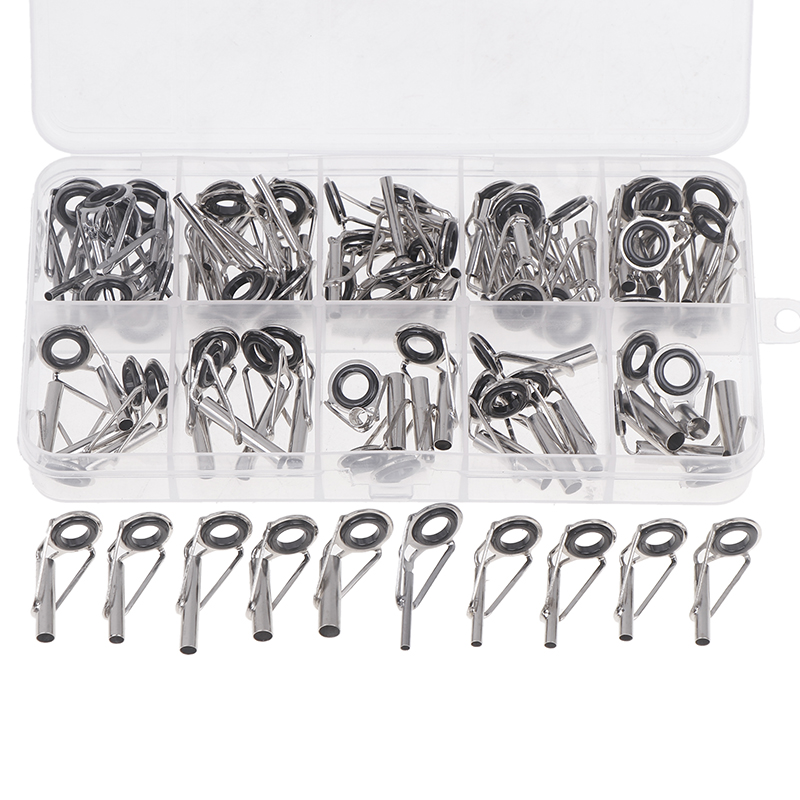 Fishing Rod Tip Replacement - 75 pz/set Kit di riparazione punta