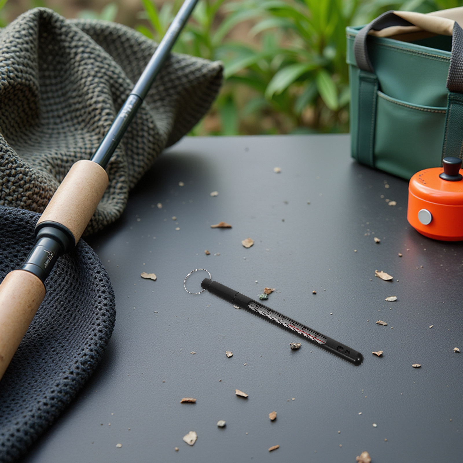 Fishing Rod Fly - Termometro per Acqua da Pesca in