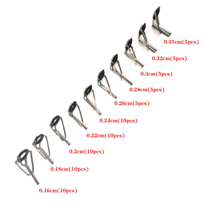 75 pz/set Kit di riparazione p - Fishing Rod Tip Replacement recensione e prezzo