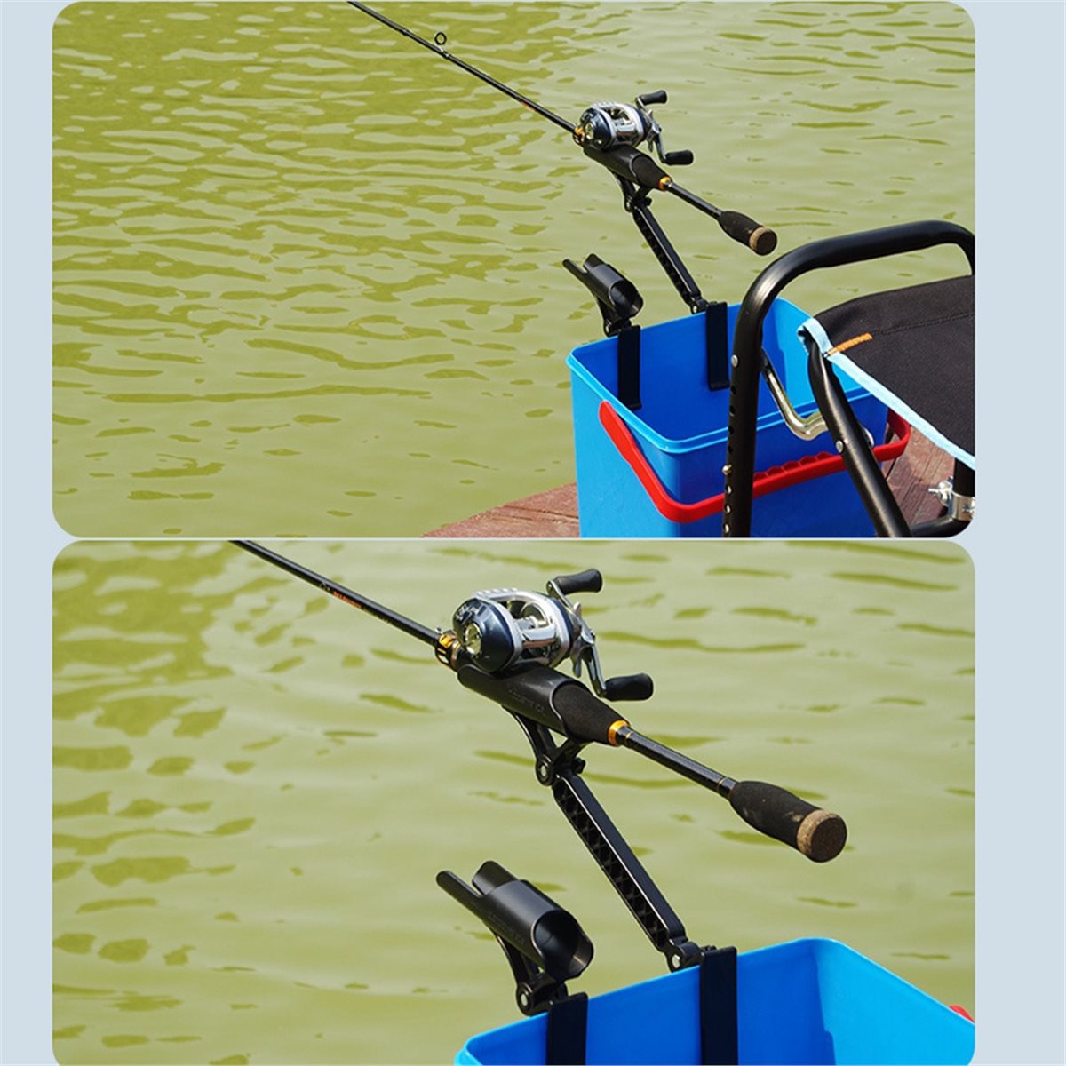 POPULAR-2 Pezzi Portacanna Reg - Fishing Rod Holder recensione e prezzo