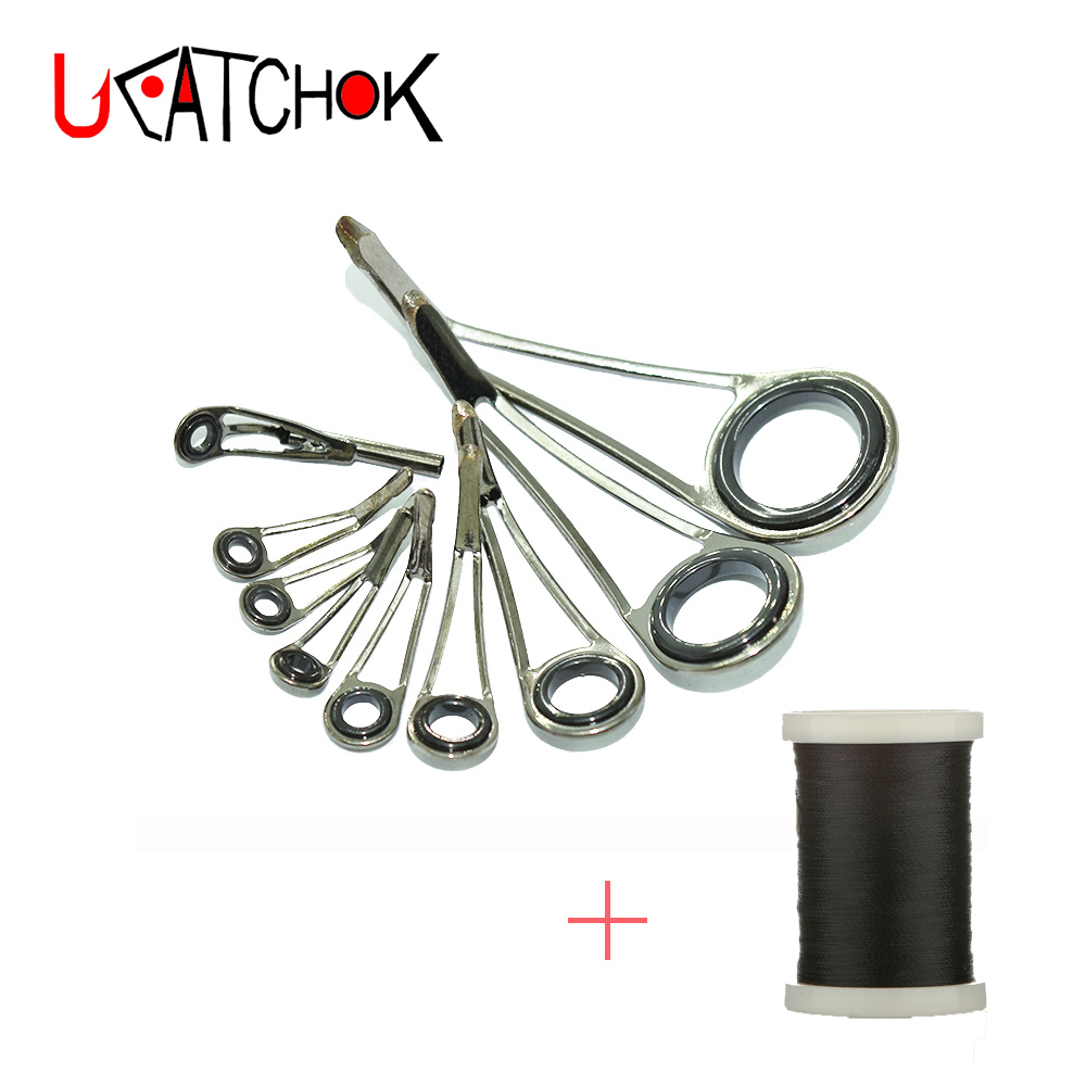 Kit 9 Pezzi Anelli Guida per C - Fishing Rod Building Kit recensione e prezzo