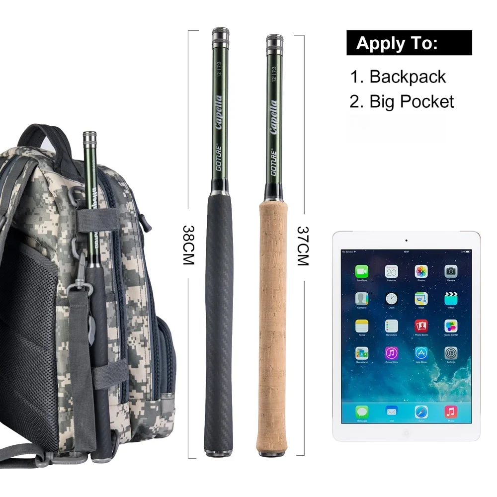 Goture Combo Canna da Pesca a  - Fishing Rod Carbon Fiber recensione e prezzo
